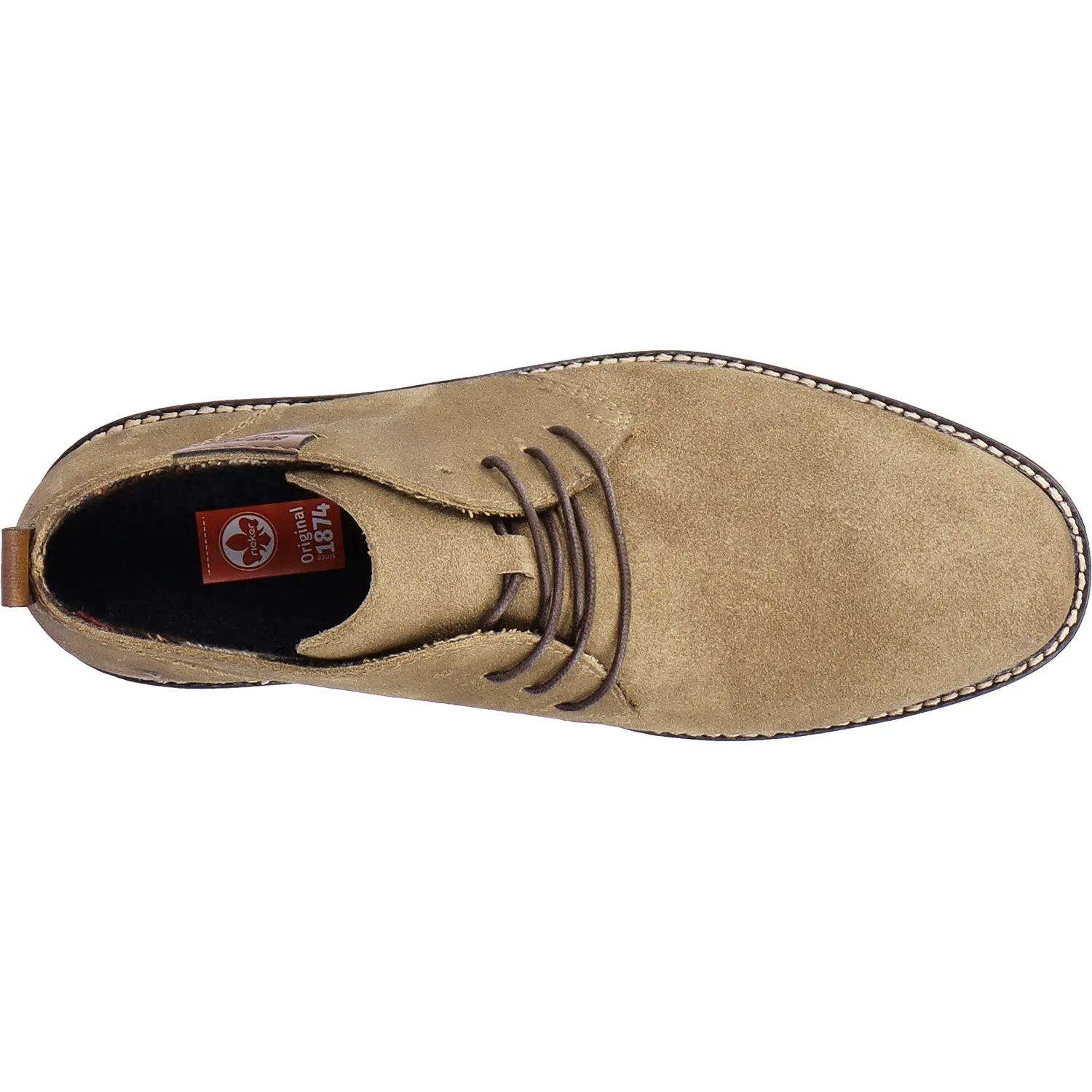 Men's Rieker 33206-26 Elias 06 Pfeffer/Wood Suede