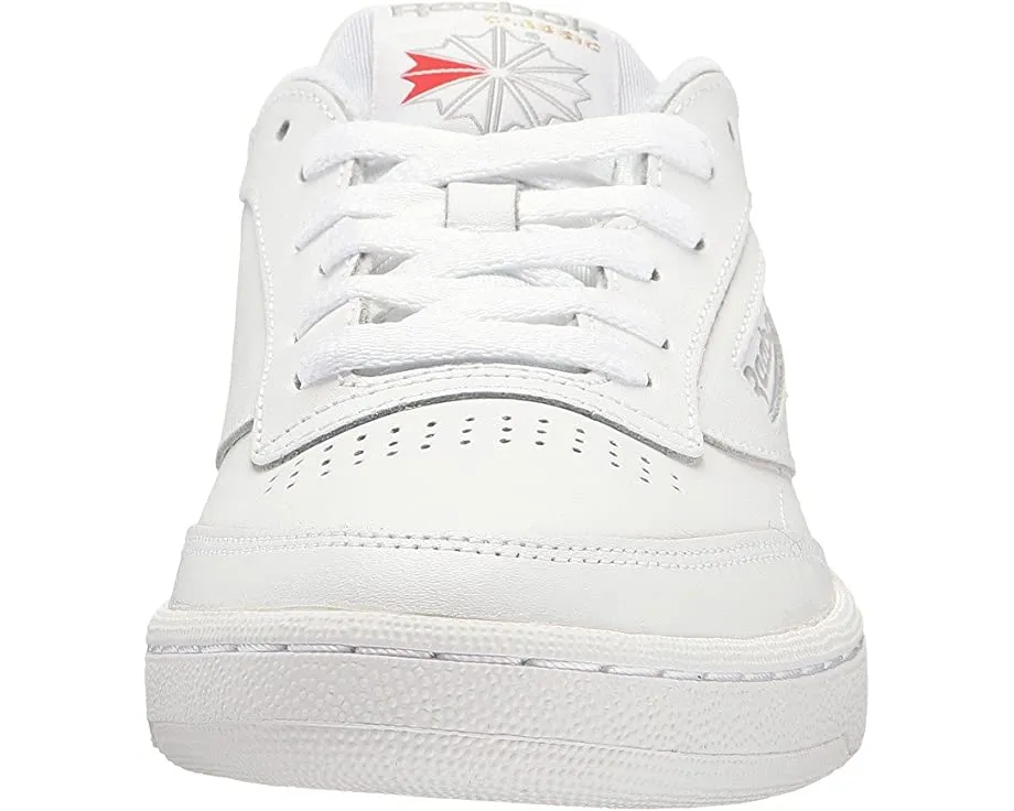 Men's sneakers Reebok Club C 85 Lifestyle, white-red