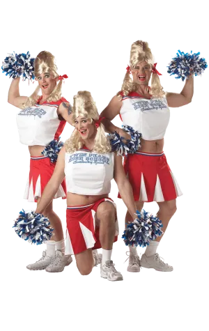 Mens Varsity Cheerleader Stag Costume