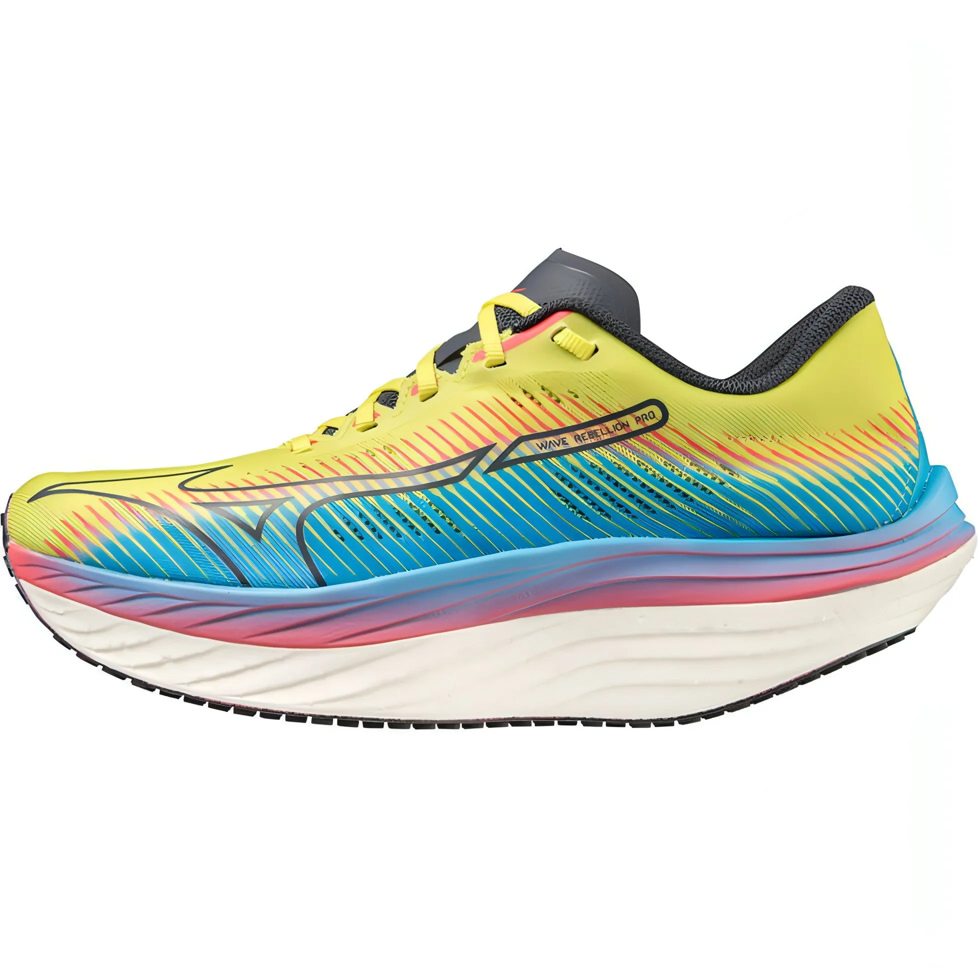 Mizuno Wave Rebellion Pro Mens Running Shoes - Yellow