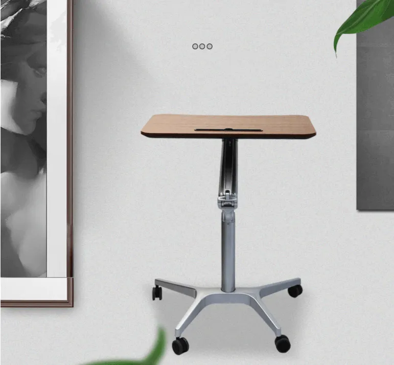 Modern Japanese Movable Adjustable Sit/Stand Desk