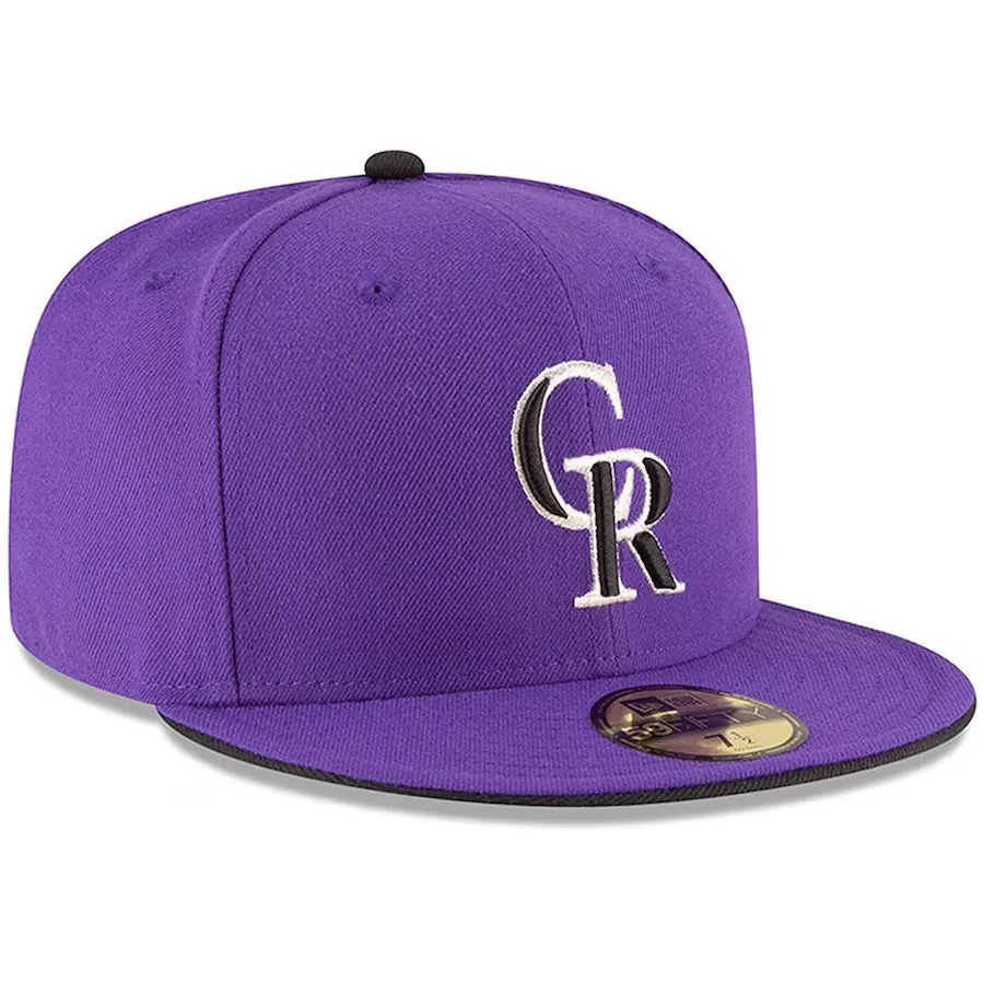 New Era Colorado Rockies MLB Authentic Collection
Mauve / Metallique Fitted Cap