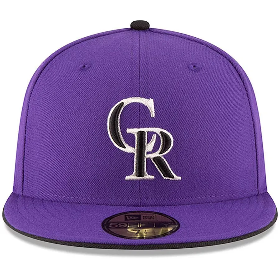 New Era Colorado Rockies MLB Authentic Collection
Mauve / Metallique Fitted Cap