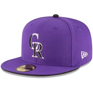 New Era Colorado Rockies MLB Authentic Collection
Mauve / Metallique Fitted Cap