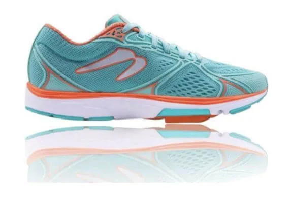 Newton Womens Kismet Running Shoes Runners Sneakers - Cyan/Orange