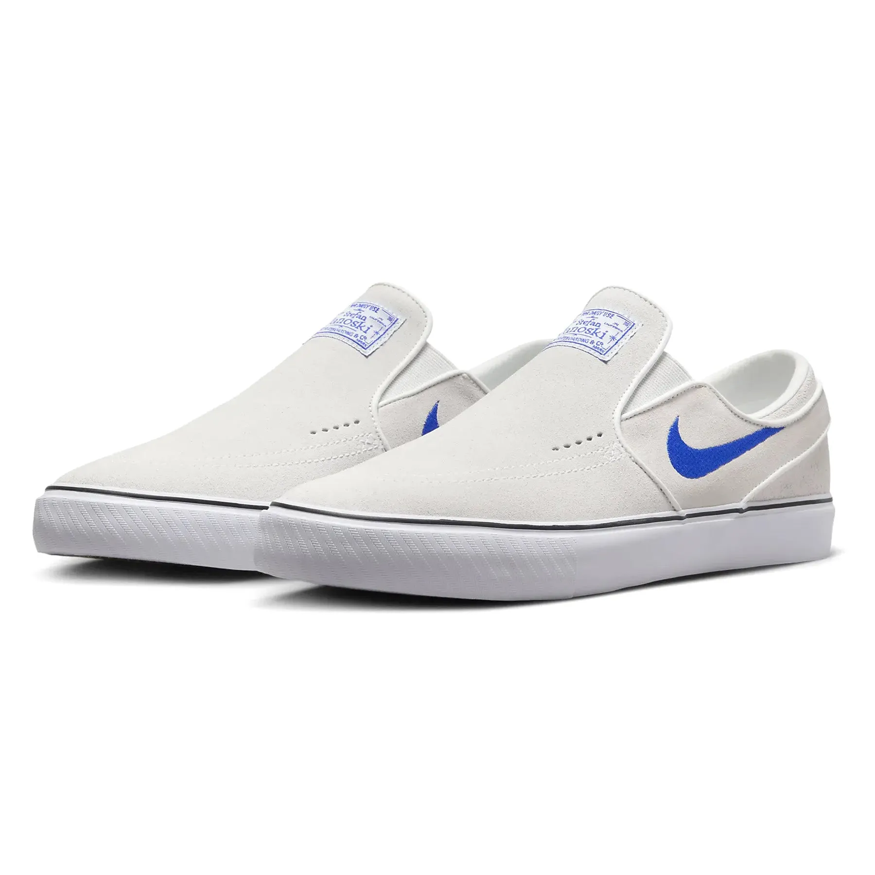 Nike SB Janoski   Slip On Summit White / Hyper Royal