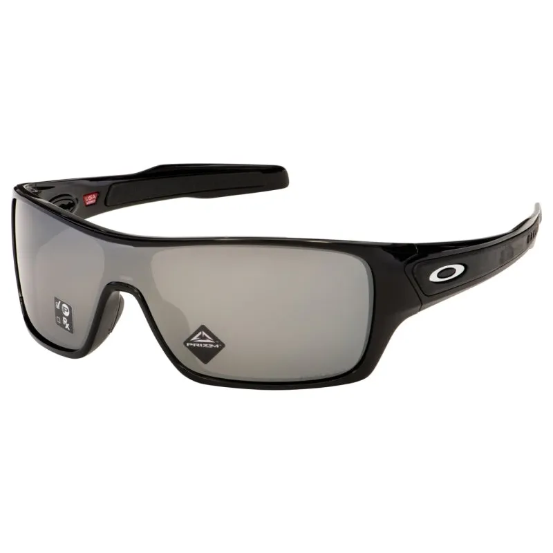 Oakley Turbine Rotor Polished Black W/ Prizm Black Polarized