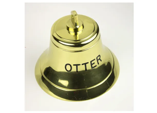 Ocean Range Premium Traditional Solid Brass Ships Bells - 5 Sizes - UK Made