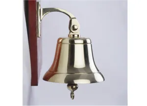 Ocean Range Premium Traditional Solid Brass Ships Bells - 5 Sizes - UK Made