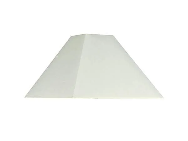 Pacific Lifestyle Cream Square Tapered Shade