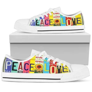 Peace Love Low Top Shoes