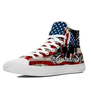 Personalized Corporate Gifts, Promotional Corporate Gifts Custom New High Cut, Personalized Sneakers Shoes, Hi-Top-B08017