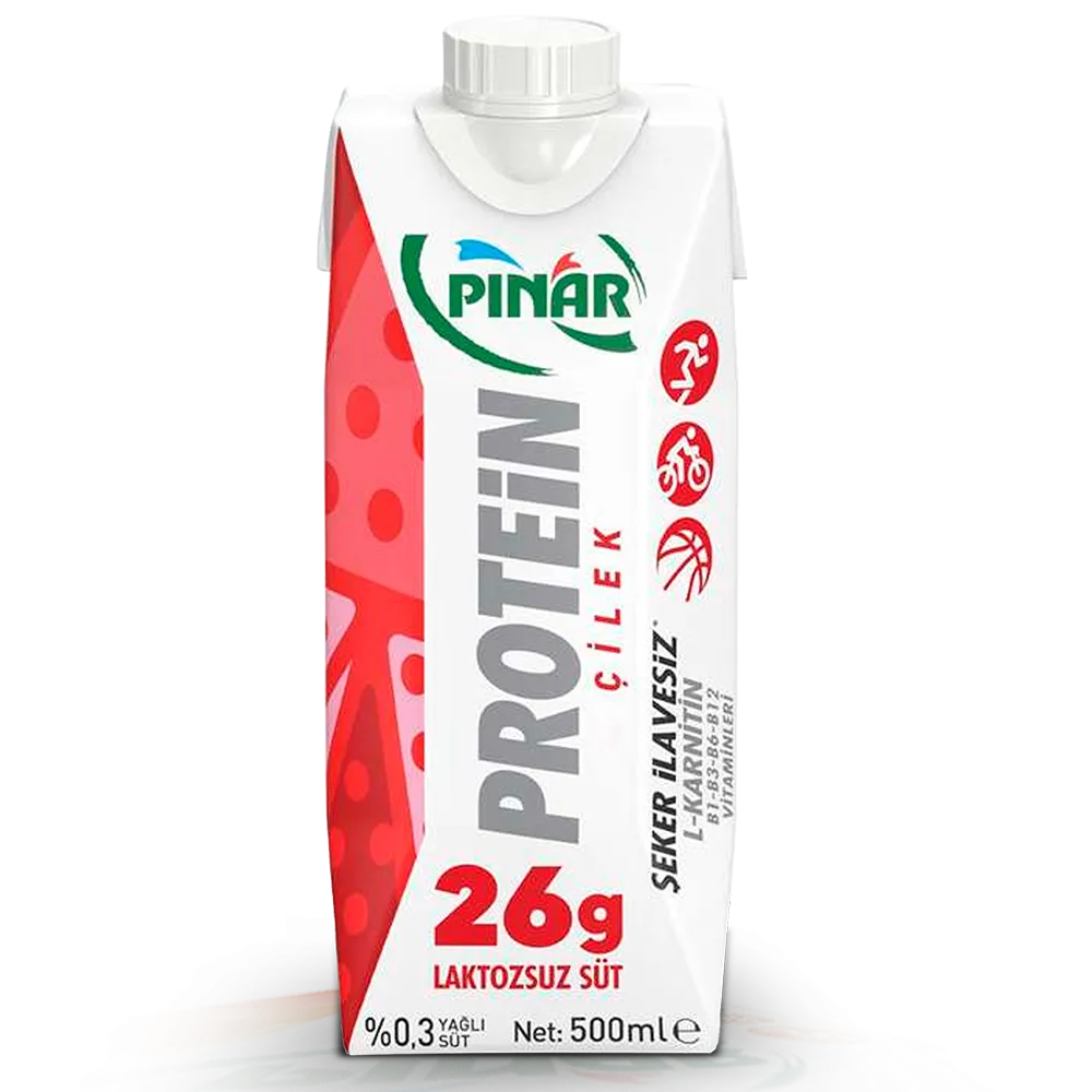 Protein Milk With Strawberry-Pinar