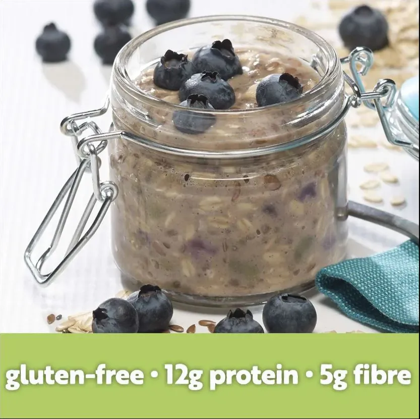 ProtiFit Blueberry Maple Cinnamon Overnight Oats Mix