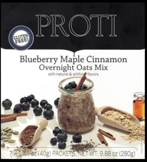 ProtiFit Blueberry Maple Cinnamon Overnight Oats Mix