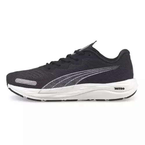 Puma Men's Velocity Nitro 2 Wide - Puma Black/Metallic Silver (377477)