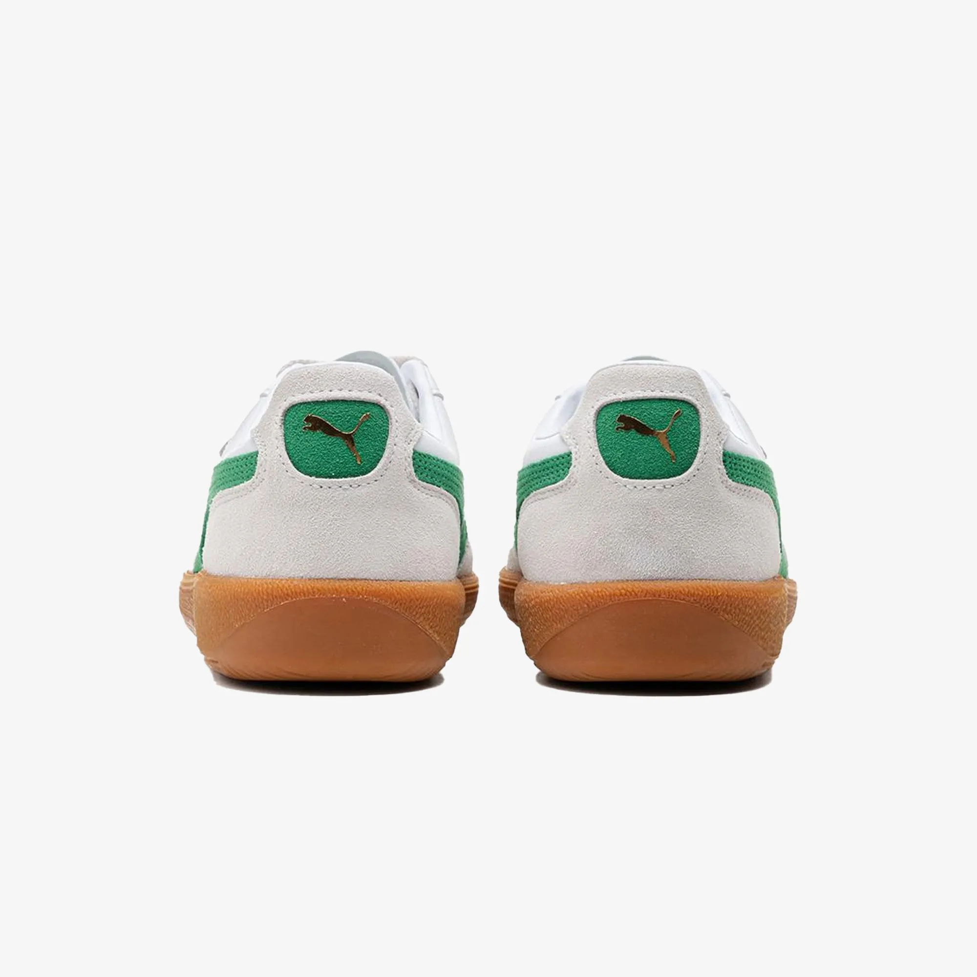 PUMA | PALERMO LTH { PUMA WHITE/GREEN