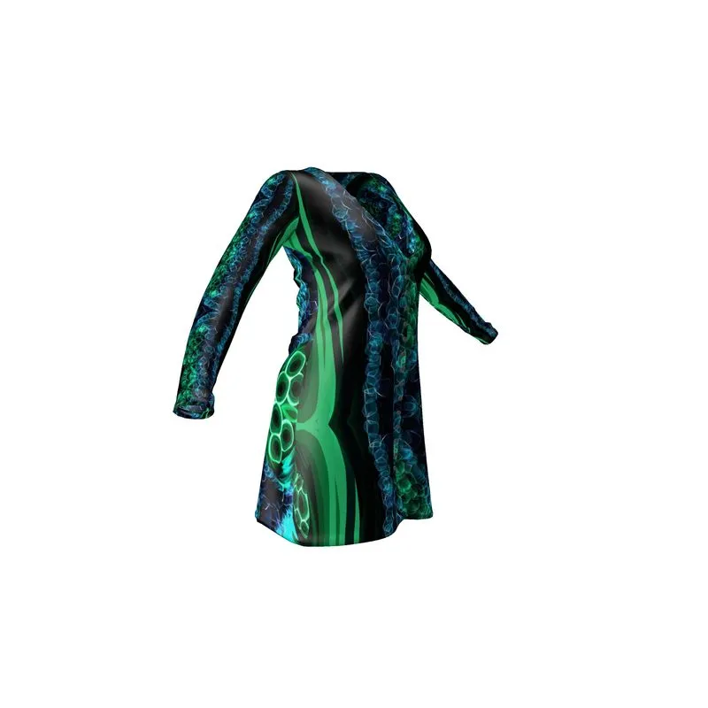 "Malachite" Custom Ladies Cardigan