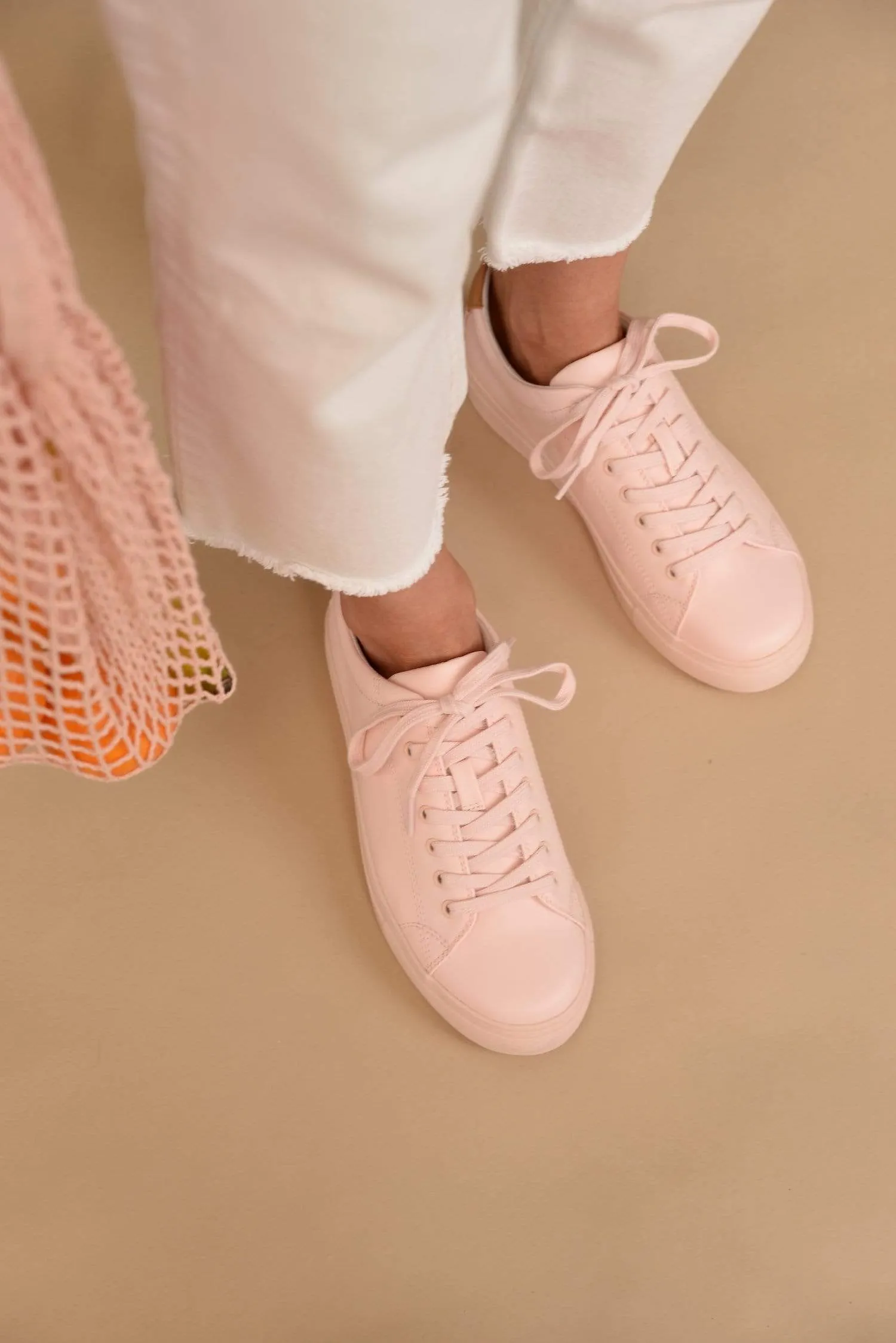 R-Kind Unisex Vegan Leather Sneakers | Jupiter Pink