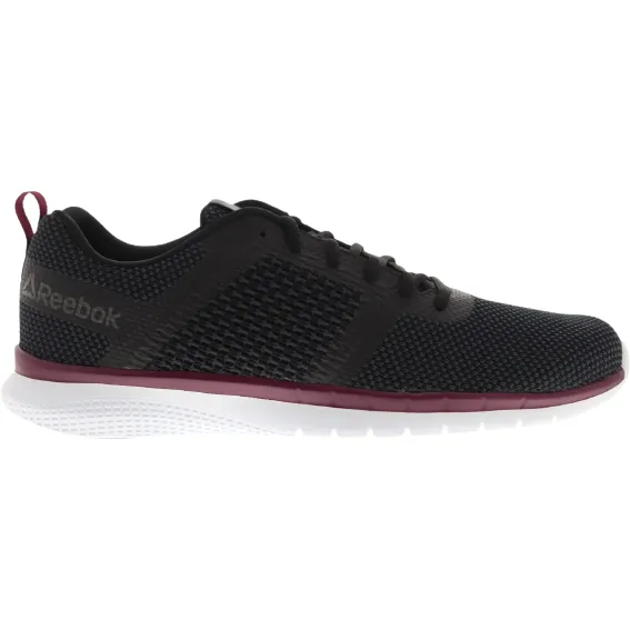 Reebok Men's PT Prime Runner FC Shoes - Black / Coal Grey / Wine / White