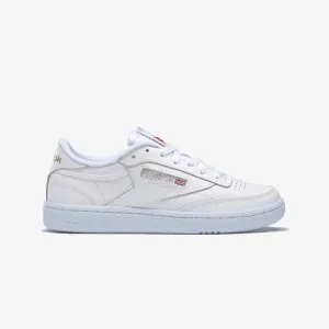 Reebok | WMN'S CLUB C 85  { WHITE / LIGHT GREY