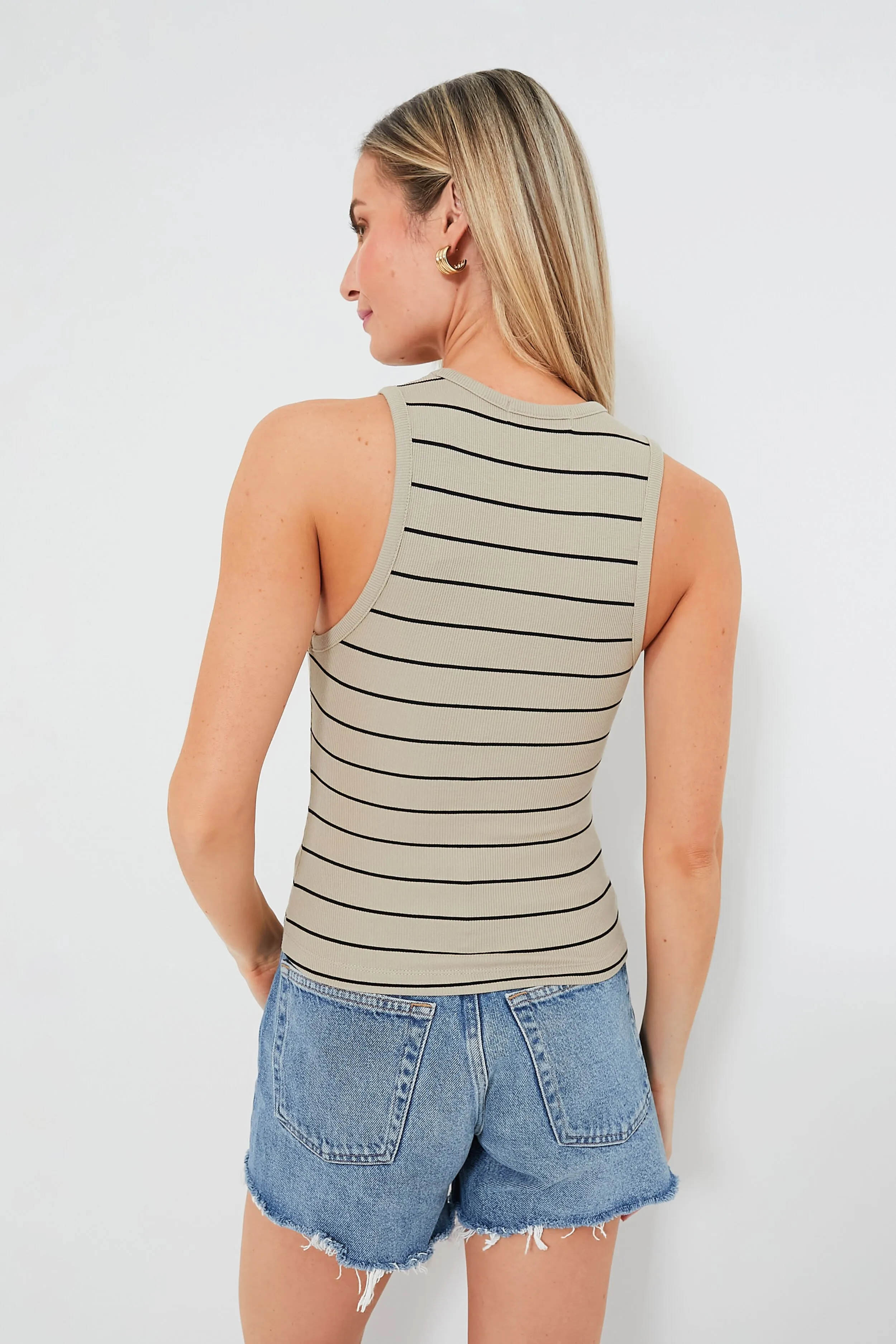 Safari Multi Ribbed Jersey Tank