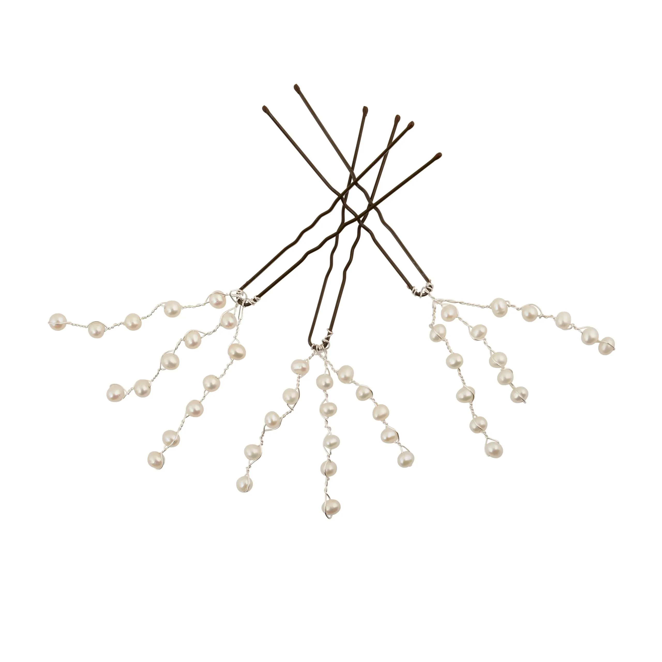 Set of Wisteria Pearl Hair Pins