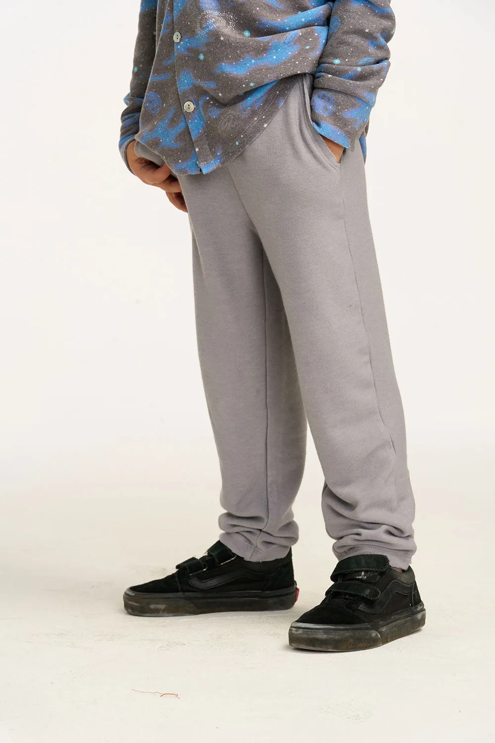 Silver Gray Easy Pant