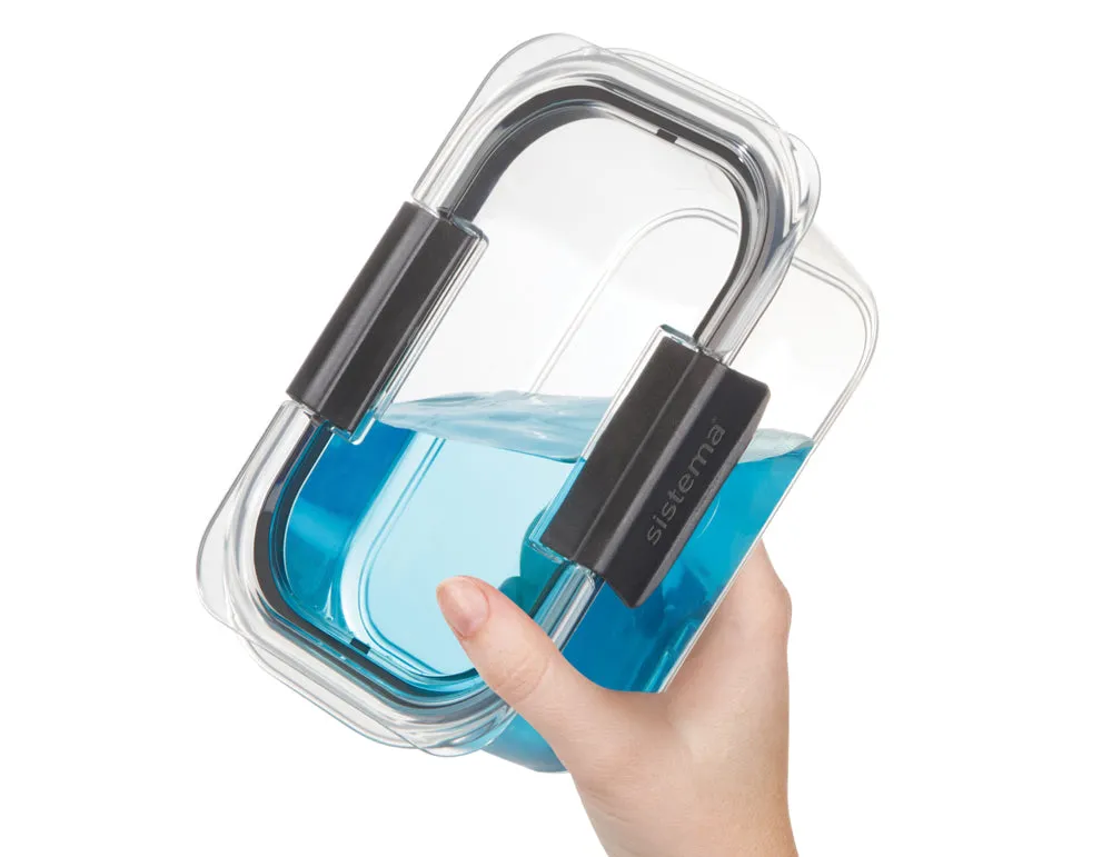 Sistema® Brilliance™ 920ml Food Storage Container