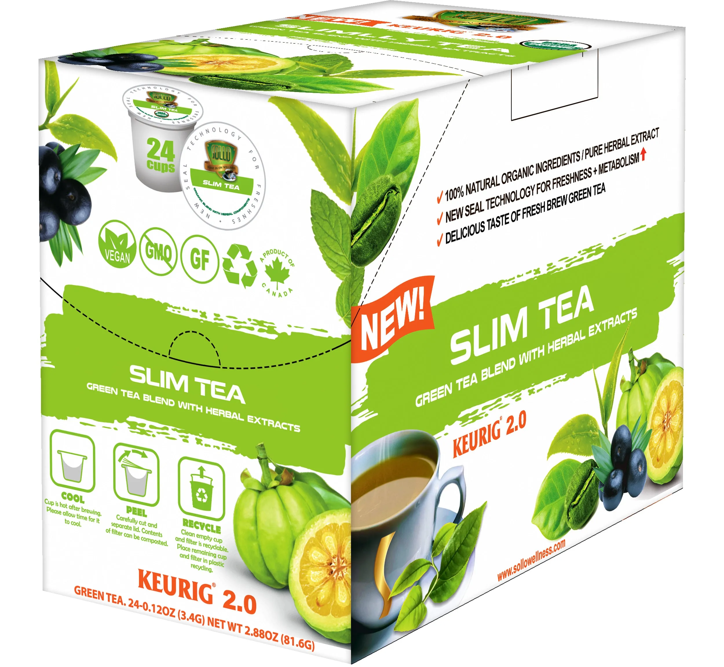 Slim Green Tea Pods