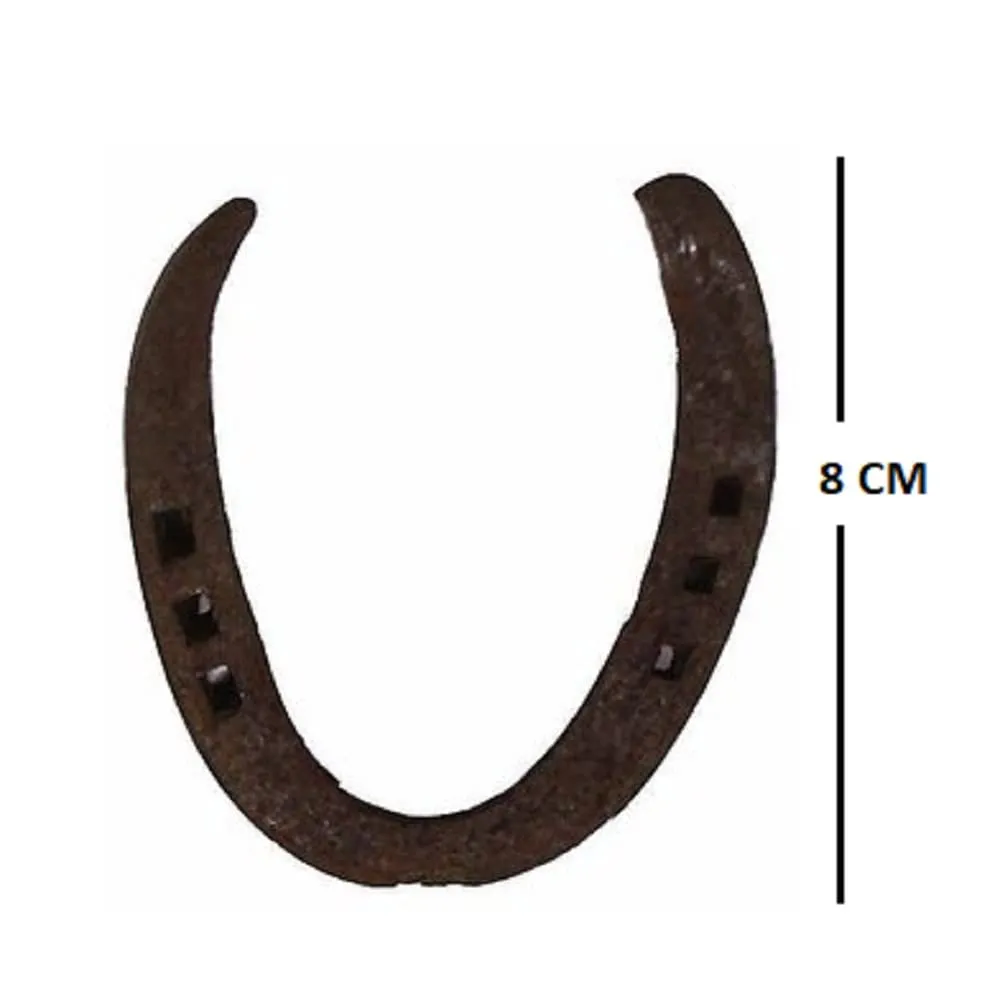 SoilMade Horse Naal, Oval Shape, Metal Made, Size Aprox 7cm and 50g, Pack of 1 Horse Naal in Box