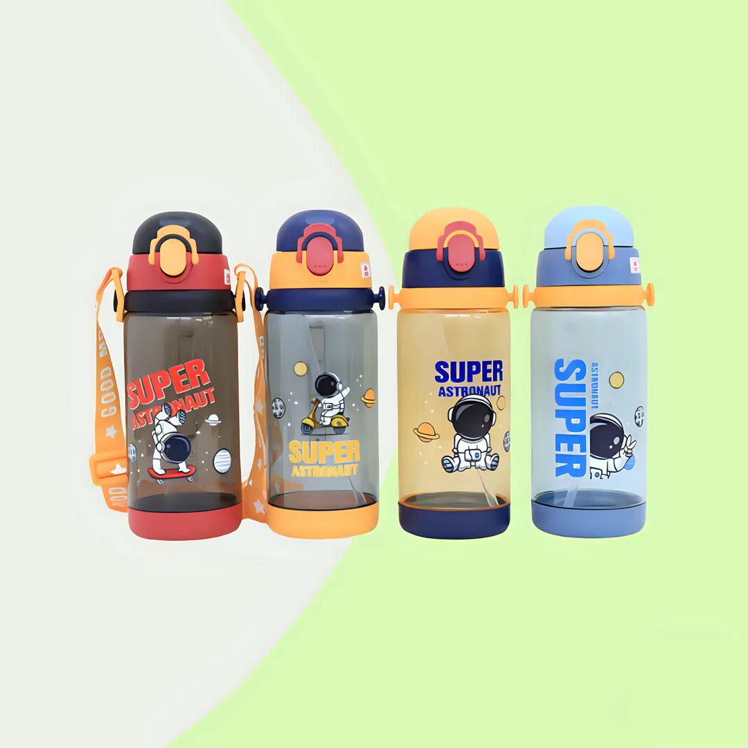 Space Theme Water Bottle for Kids -600 ml