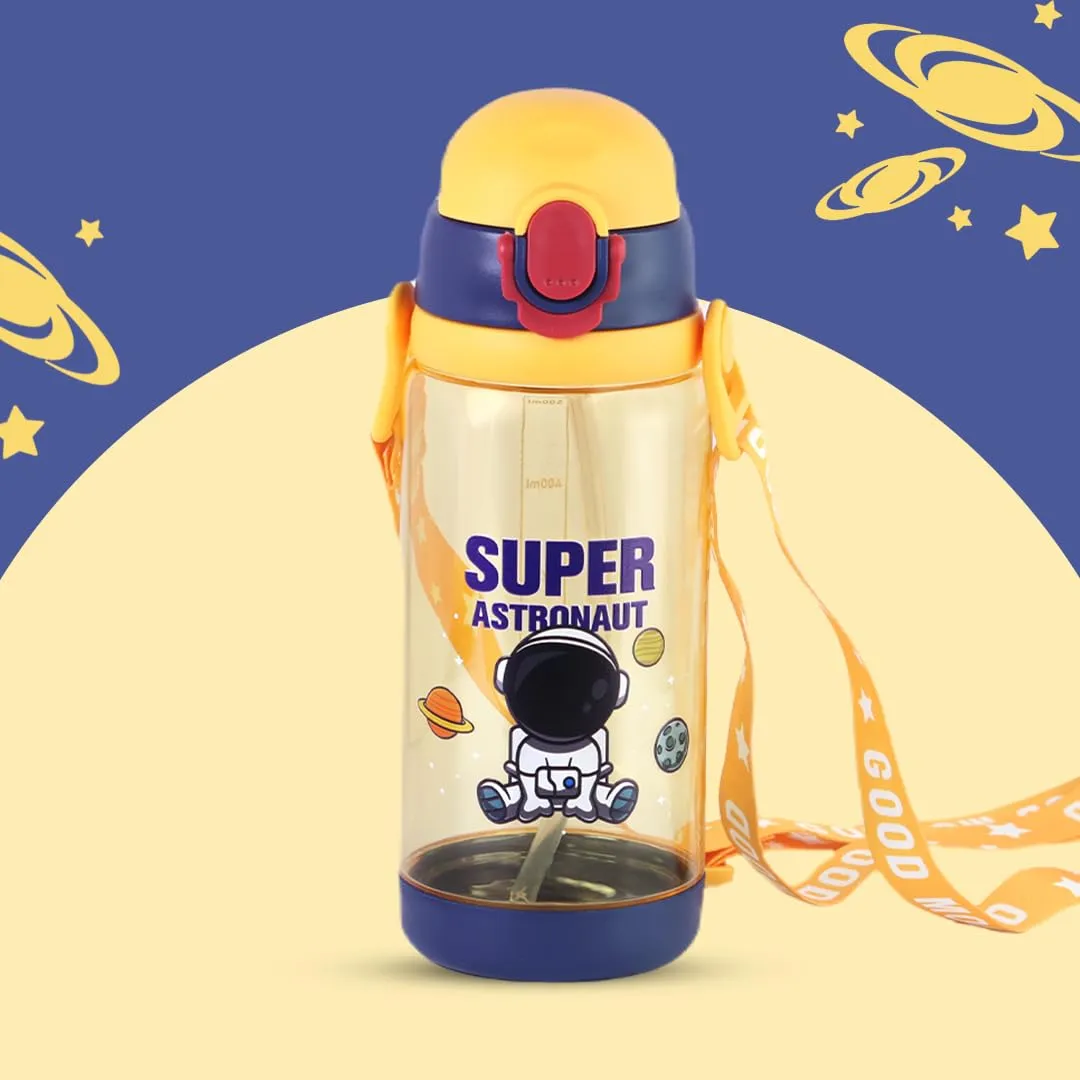 Space Theme Water Bottle for Kids -600 ml