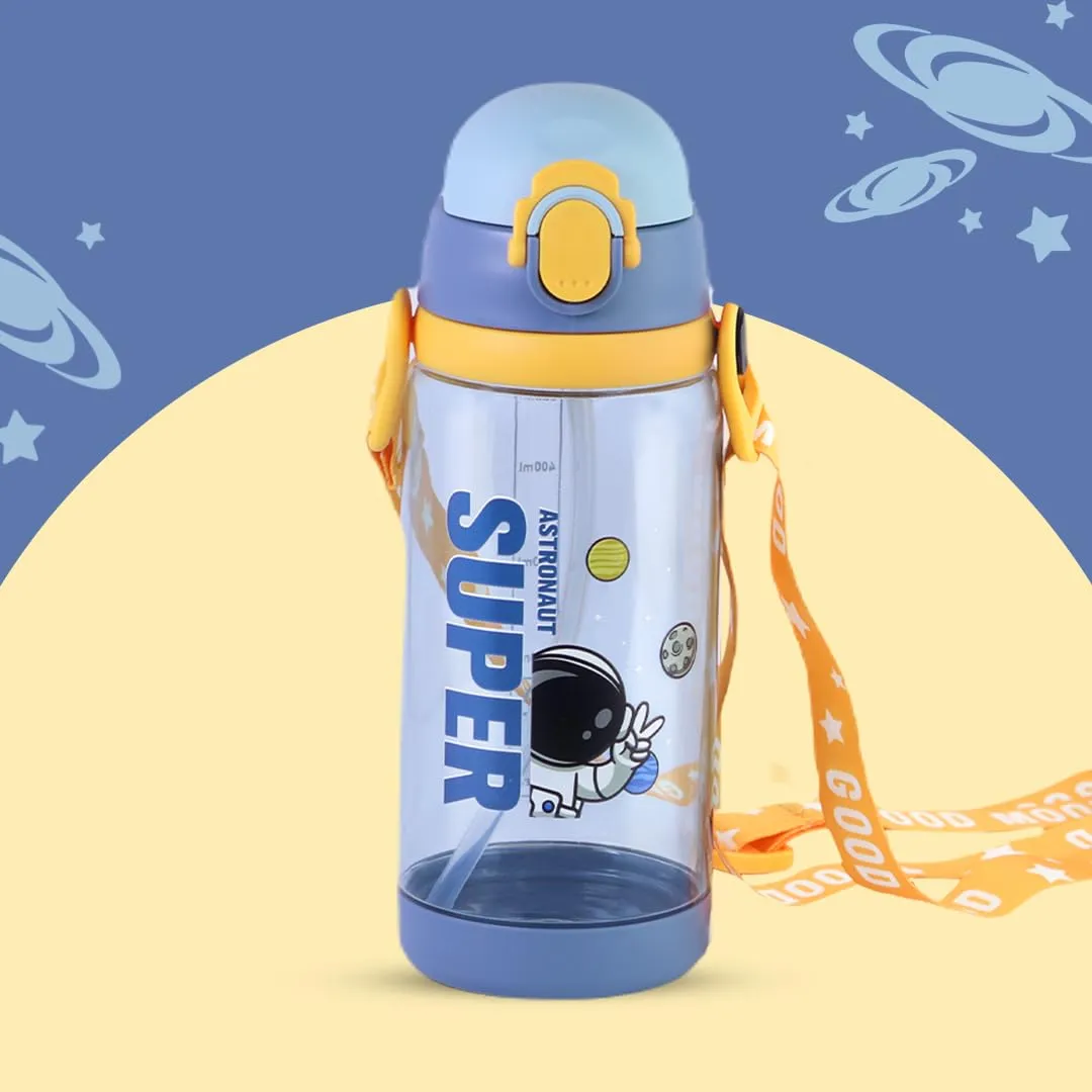 Space Theme Water Bottle for Kids -600 ml