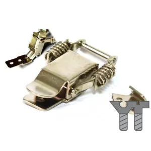 Spring Draw Latch Buckle Nickel 42mm