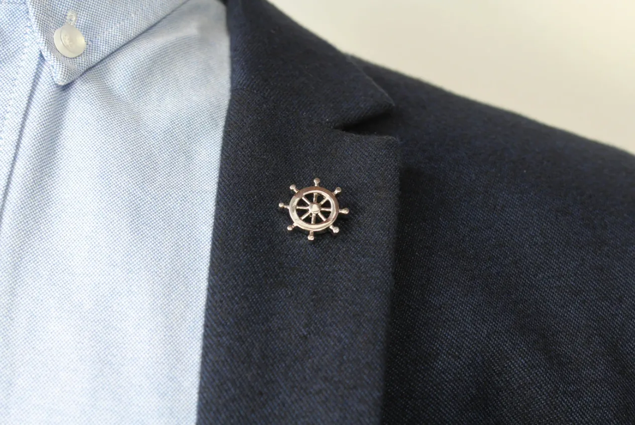 STOLEN RICHES | Captain Wheel Lapel Pin