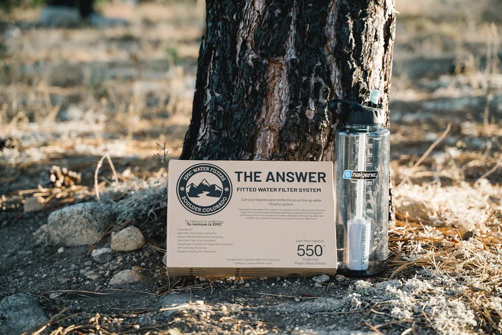 The Answer 2.0 | Compatible With Hydro Flask, Nalgene, and More!