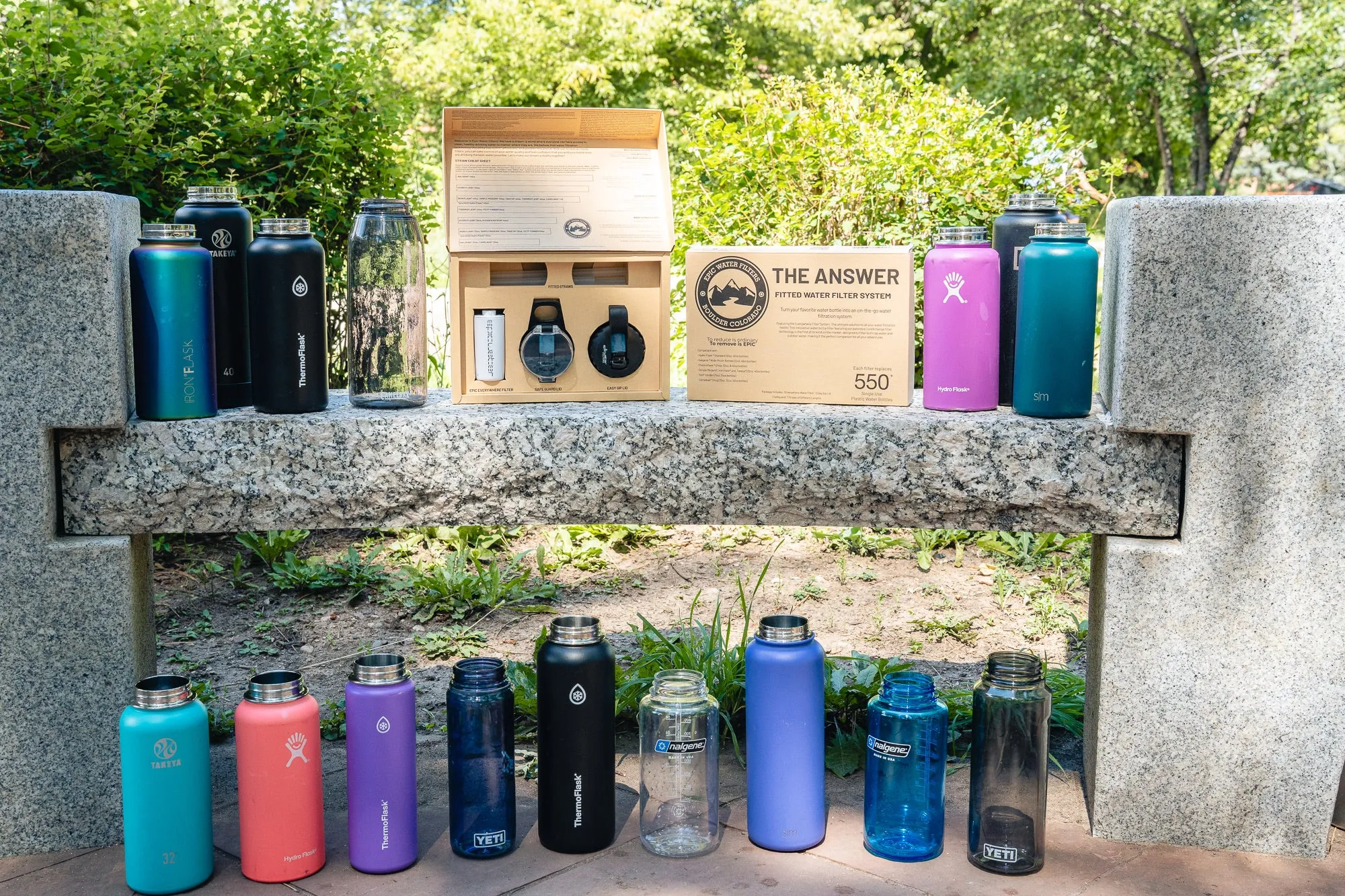 The Answer 2.0 | Compatible With Hydro Flask, Nalgene, and More!