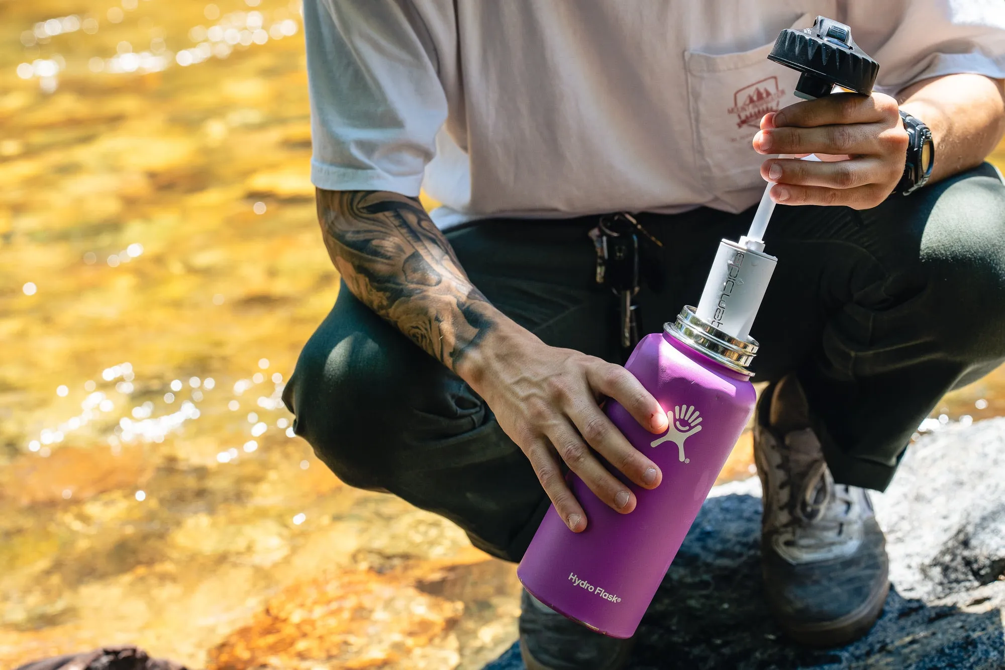 The Answer 2.0 | Compatible With Hydro Flask, Nalgene, and More!