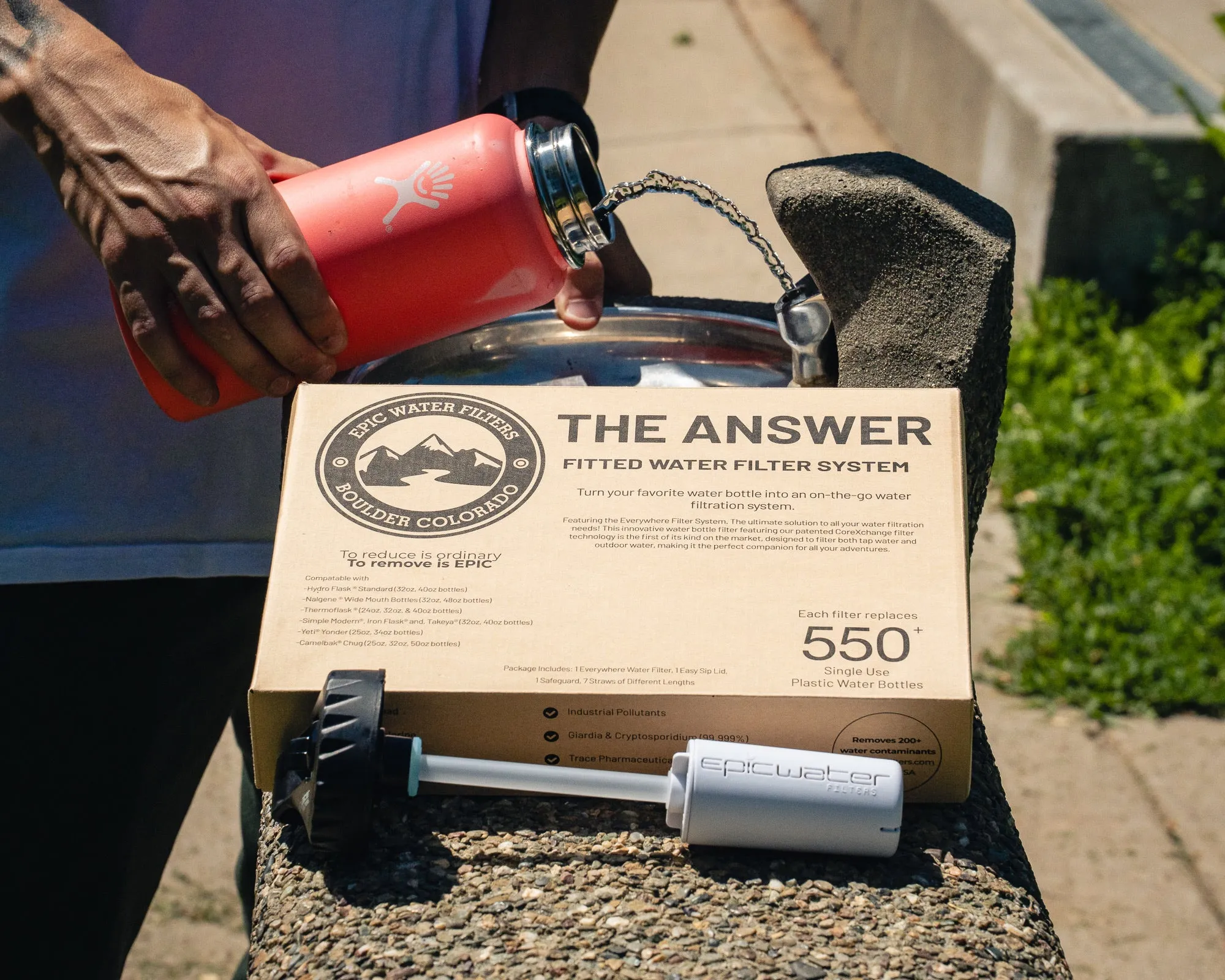 The Answer 2.0 | Compatible With Hydro Flask, Nalgene, and More!