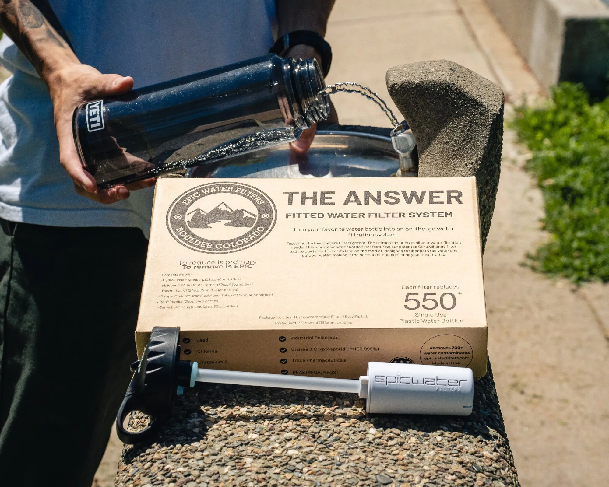 The Answer 2.0 | Compatible With YETI Yonder 25oz & 34oz