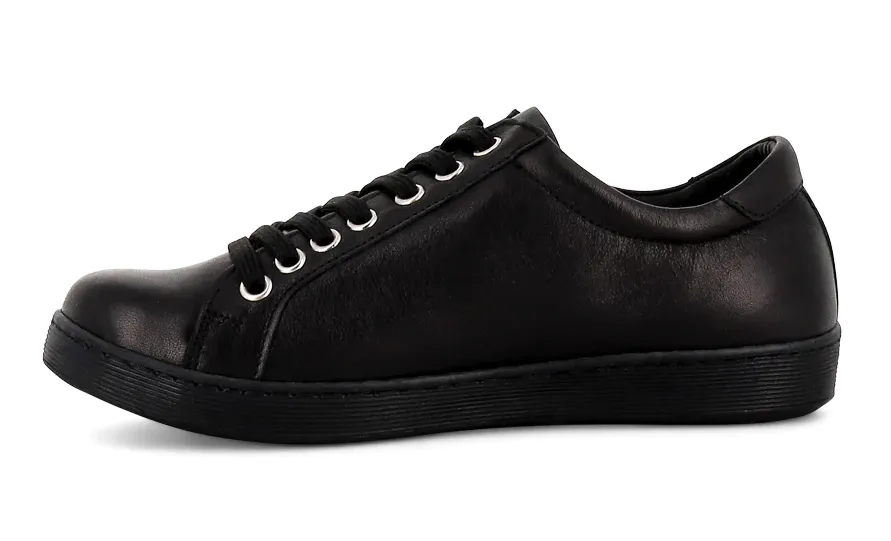 Token Leather Shoe Black / Black