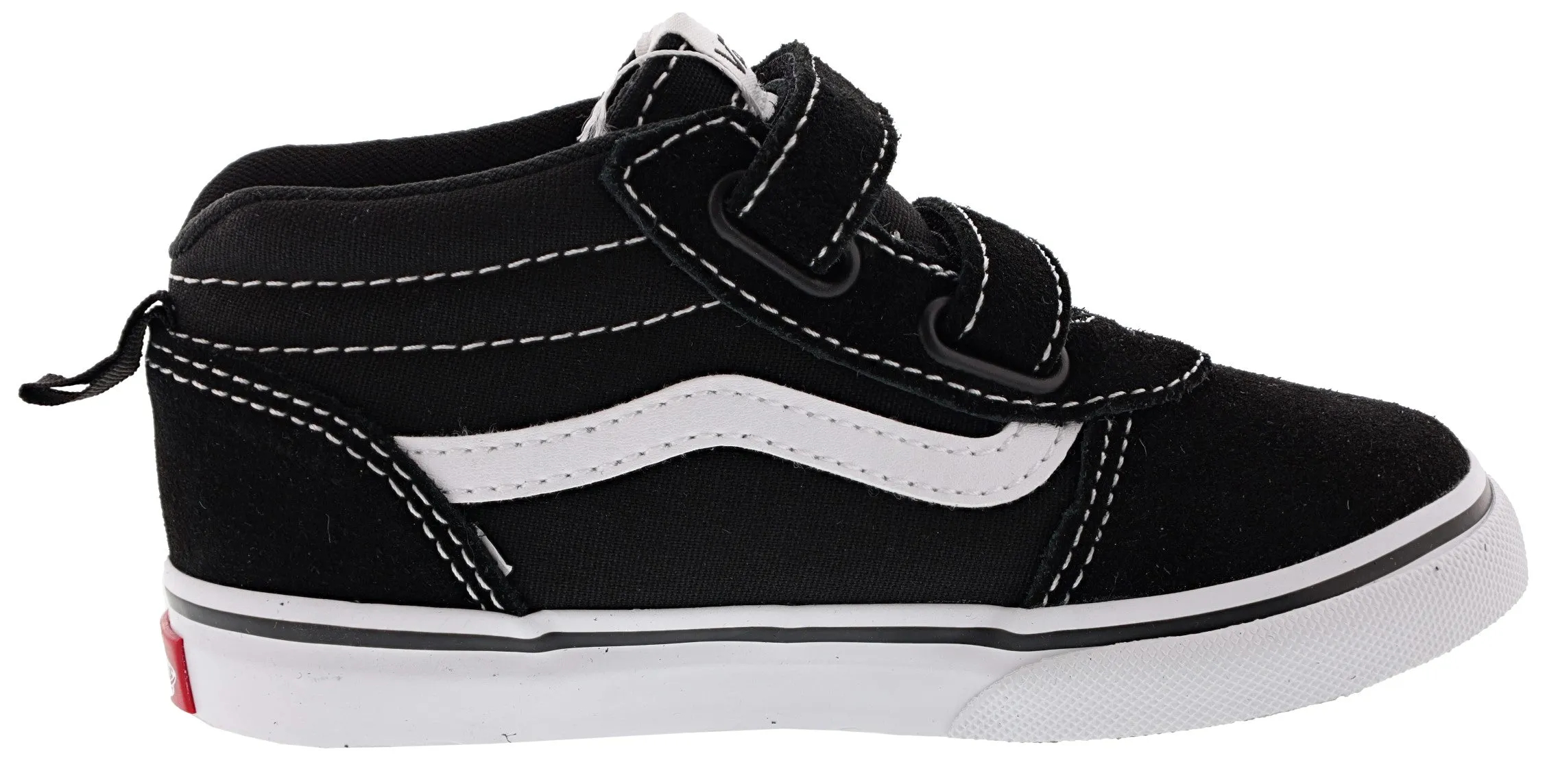 Vans Toddler's Ward Mid V Dual Strap Shoes