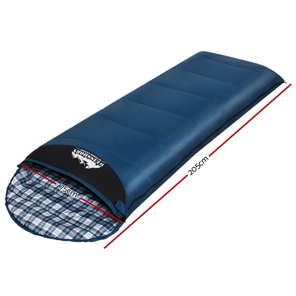 Weisshorn Single Winter Sleeping Bag - Navy