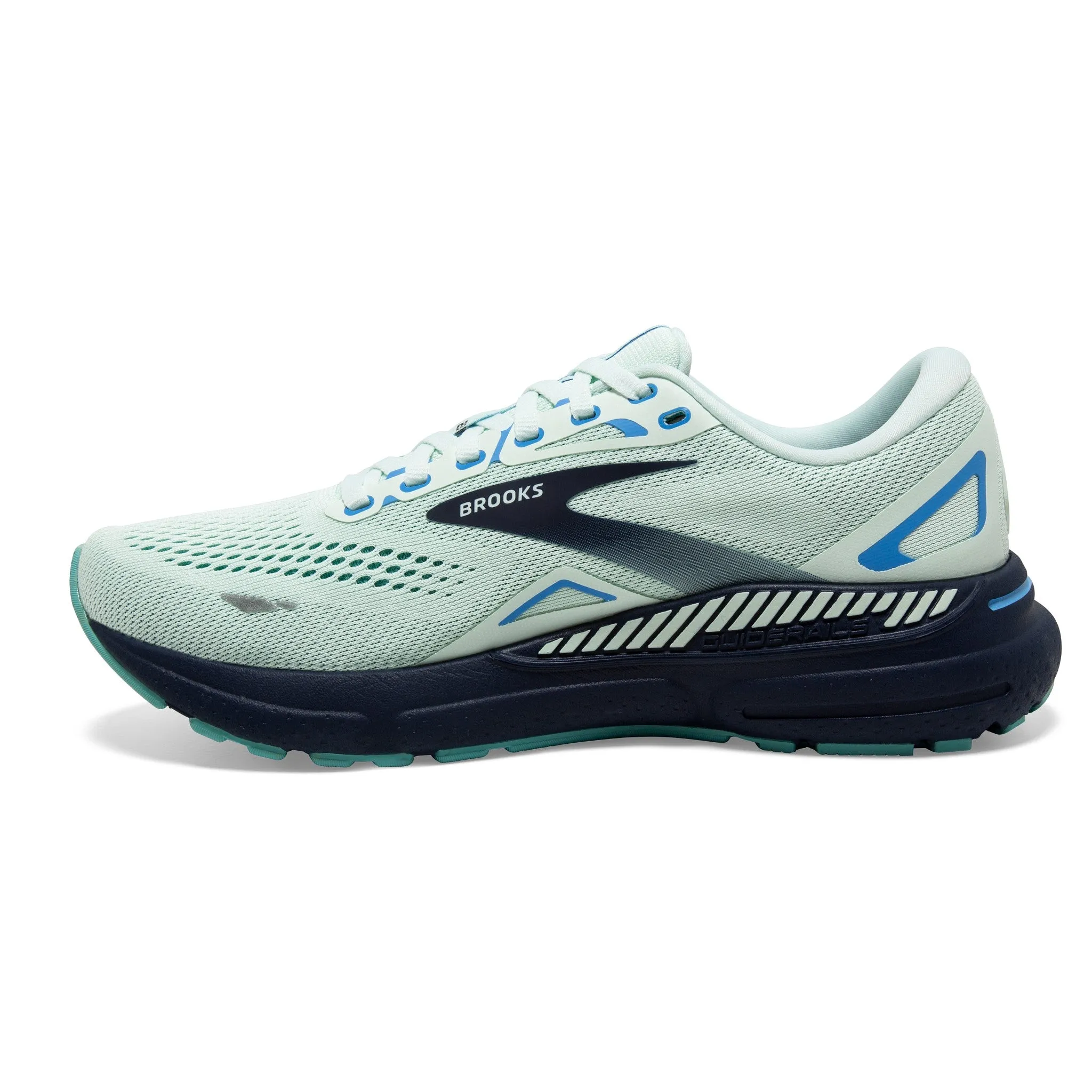 Women's Brooks Adrenaline GTS 23 Running Shoe in Blue Glass/Nile Blue/Marina