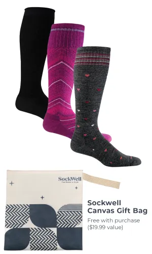 Women’s Full Calf Fun Bundle | Moderate Graduated Compression | Wide Calf Fit