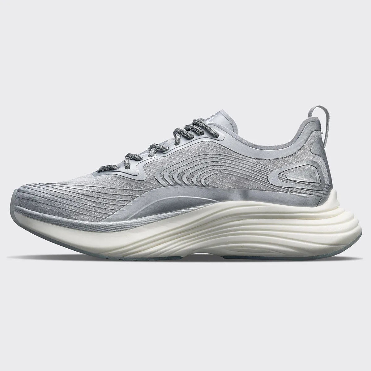 Women's Streamline Metallic Silver / White