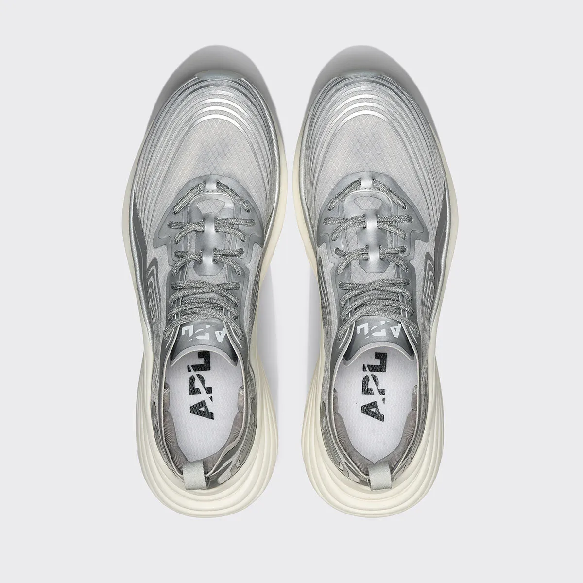 Women's Streamline Metallic Silver / White