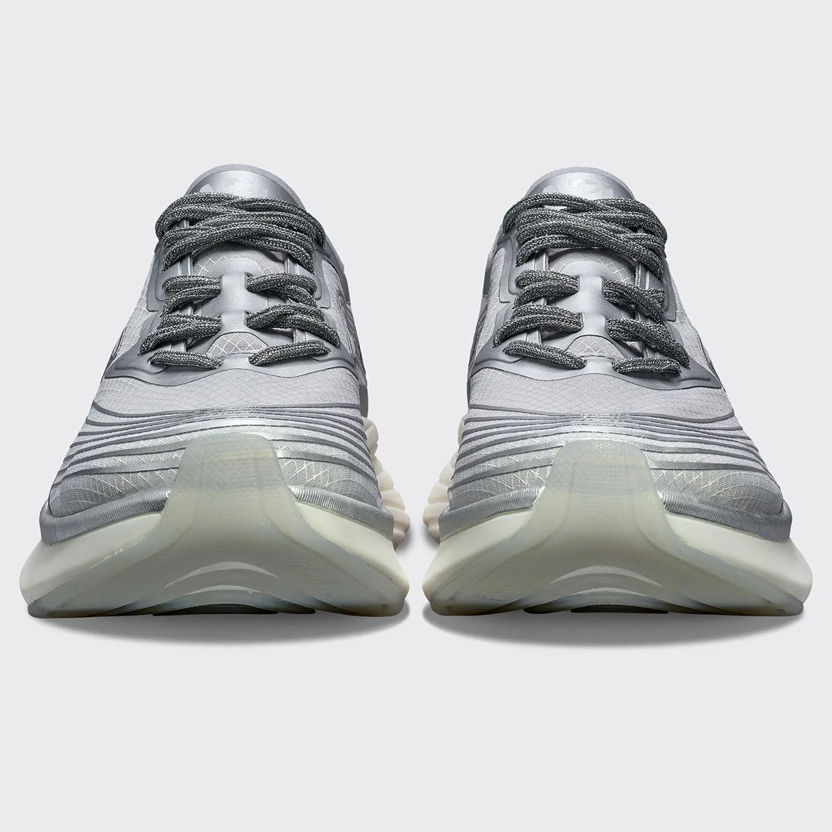 Women's Streamline Metallic Silver / White