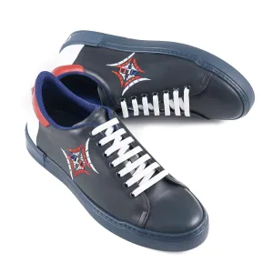 Zilli Tricolore Calf Leather Sneakers